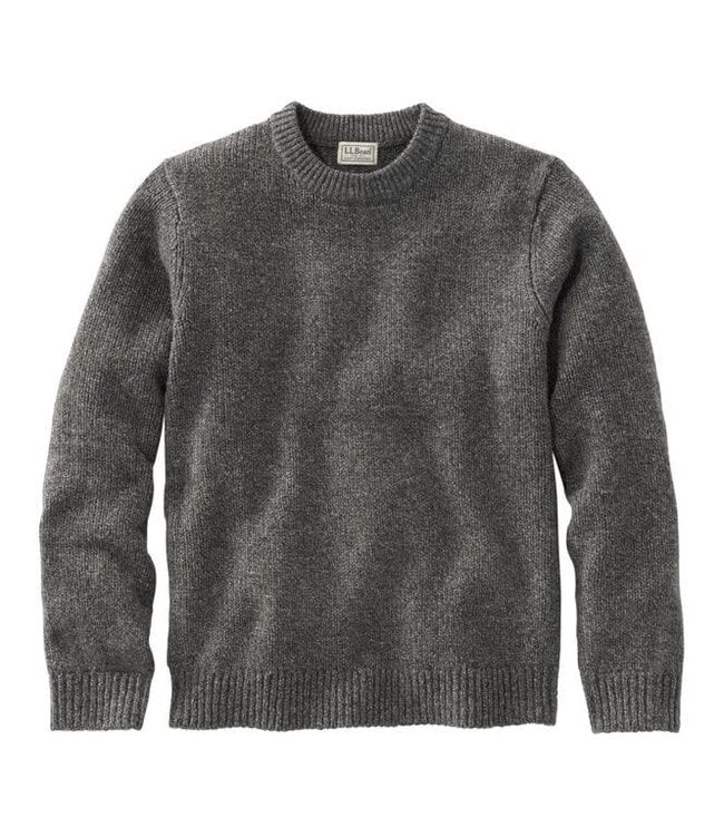 L.L.Bean M's Bean's Classic Ragg Wool Sweater, Crewneck