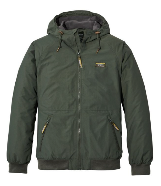 L.L.Bean M's Insulated 3-Season Bomber Hooded Jacket