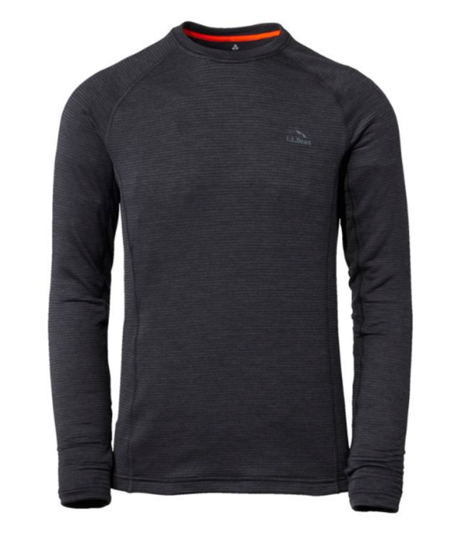 L.L.Bean M's L.L.Bean Midweight Base Layer Crew Top