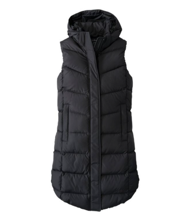 L.L.Bean W's Popham Puffer Long Vest