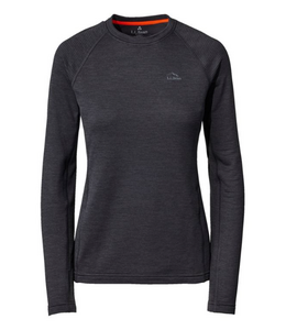 L.L.Bean W's L.L.Bean Midweight Base Layer Crew Top