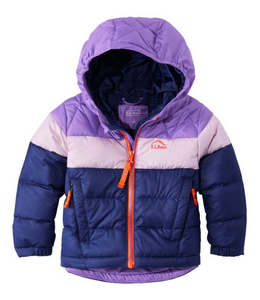 L.L.Bean Toddlers' Bean's Down Jacket, Colorblock