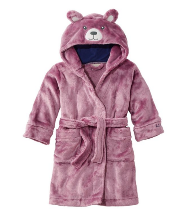 L.L.Bean Toddlers' Cozy Animal Robe, Hooded