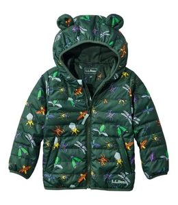 L.L.Bean Toddlers' Fleece-Lined Insulated Jacket, Print