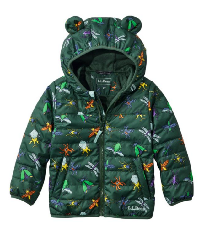 L.L.Bean Toddlers' Fleece-Lined Insulated Jacket, Print