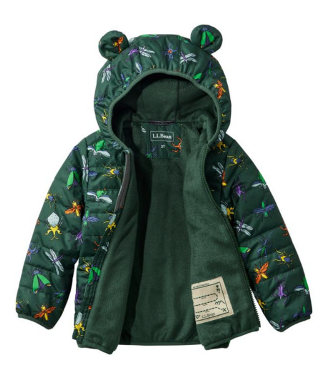 L.L.Bean Toddlers' Fleece-Lined Insulated Jacket, Print