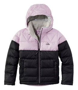 L.L.Bean Kids' Bean's Down Jacket, Colorblock