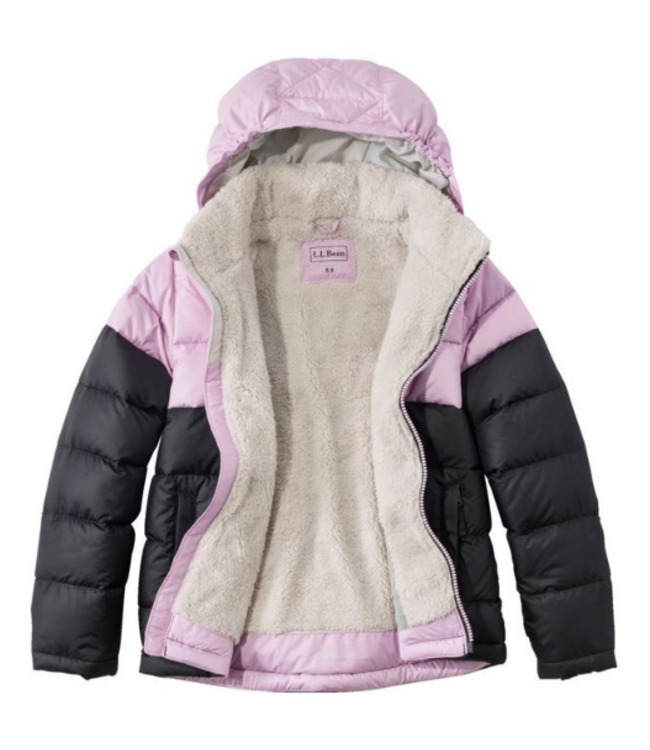 L.L.Bean Kids' Bean's Down Jacket, Colorblock