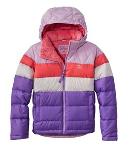 L.L.Bean Little Kids' Bean's Down Jacket, Colorblock