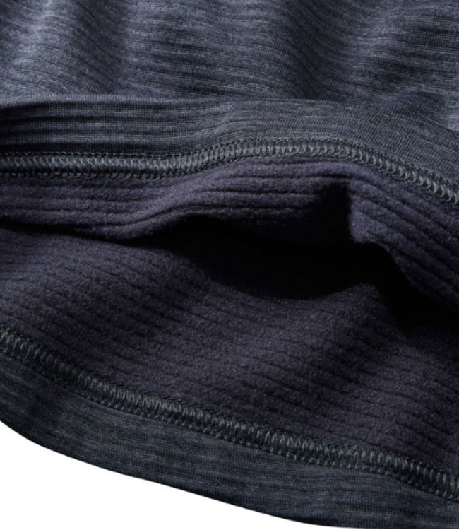L.L.Bean M's L.L.Bean Midweight Base Layer Crew Top, 1/4 Zip