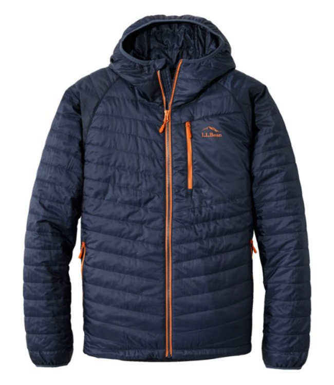 L.L.Bean M's PrimaLoft Packaway Hooded Jacket