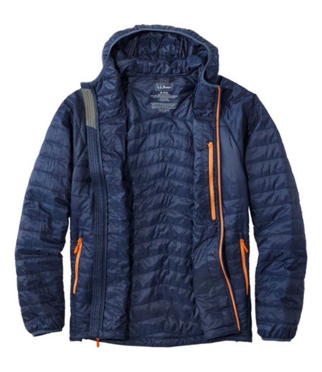 L.L.Bean M's PrimaLoft Packaway Hooded Jacket