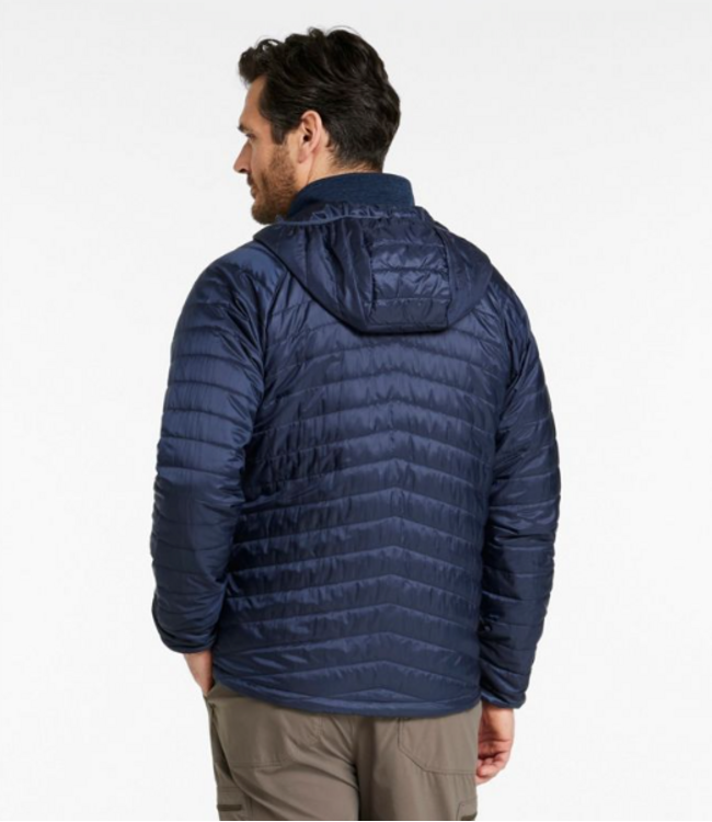 L.L.Bean M's PrimaLoft Packaway Hooded Jacket