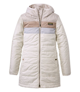 L.L.Bean W's Mountain Classic Puffer Coat, Colorblock
