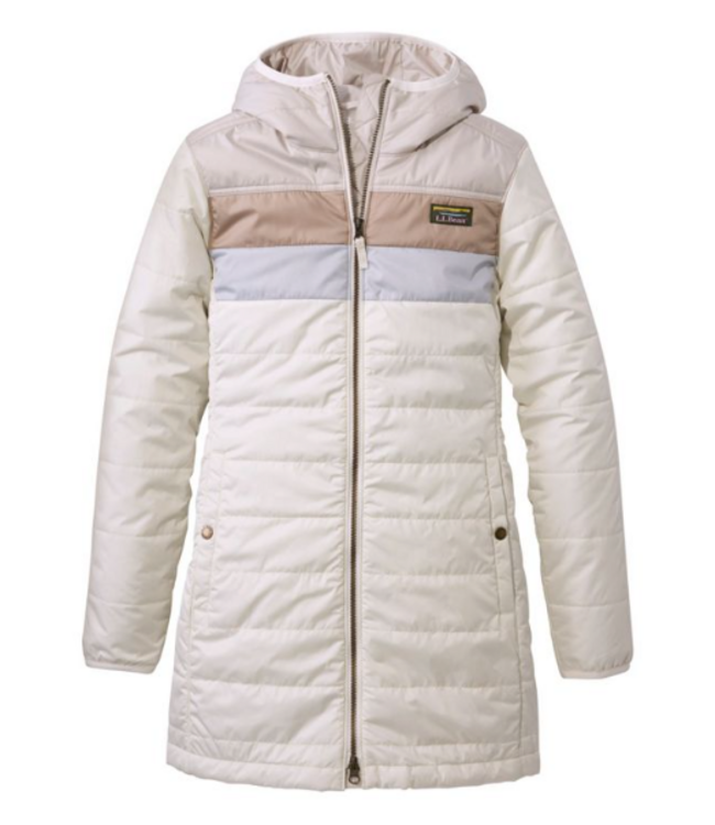 L.L.Bean W's Mountain Classic Puffer Coat, Colorblock