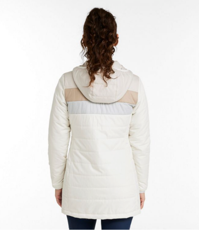 L.L.Bean W's Mountain Classic Puffer Coat, Colorblock