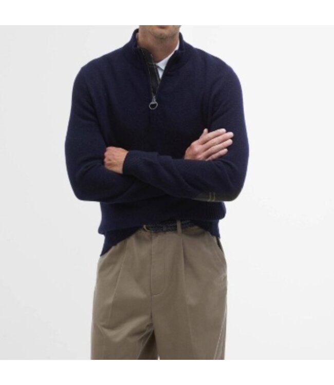 Barbour M's Holden Half Zip Jumper