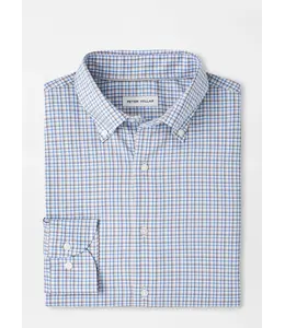 Peter Millar M's Julian Crown Lite Cotton-Stretch Sport Shirt