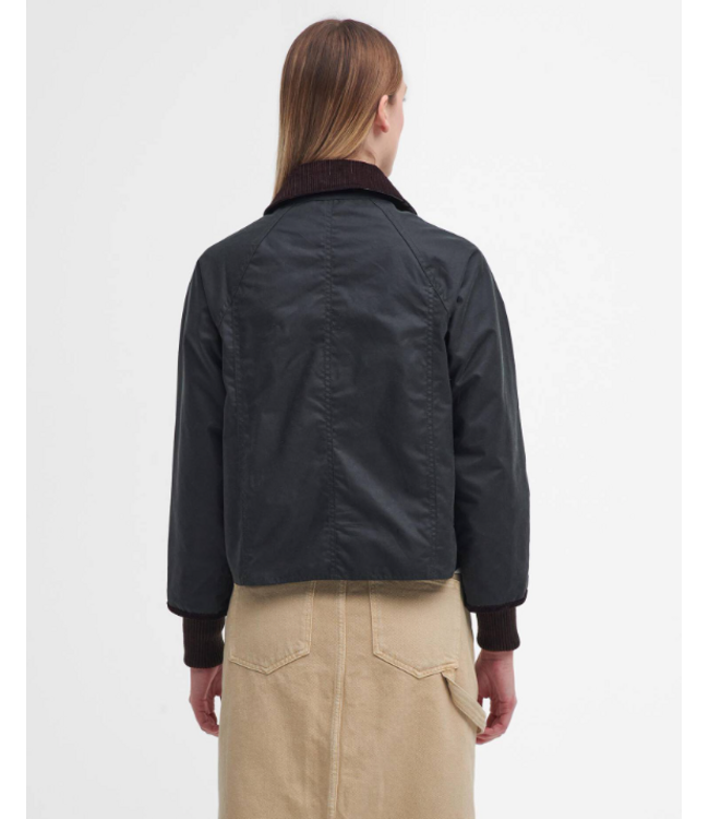 Barbour W's Cropped Beadnell Waxed Jacket