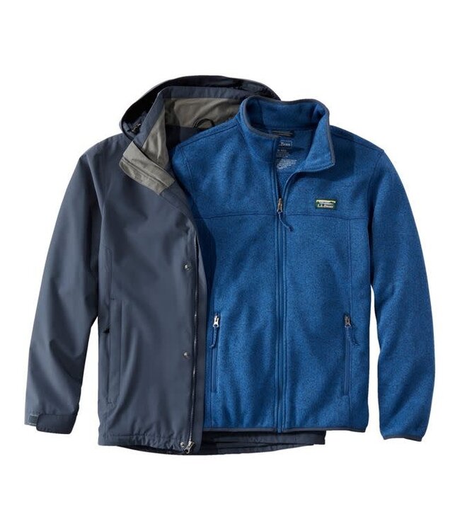 L.L.Bean M's L.L.Bean Sweater Fleece 3-in-1 Jacket