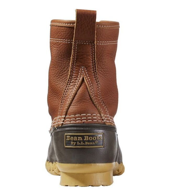 L.L.Bean M's Bean Boots 8", Flannel-Lined Insulated