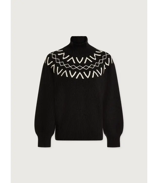 Varley Clothing Inc. W's Marcie Fair Isle Yoke Knit