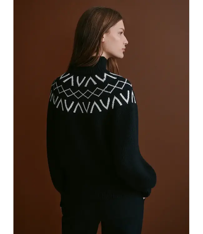 Varley Clothing Inc. W's Marcie Fair Isle Yoke Knit