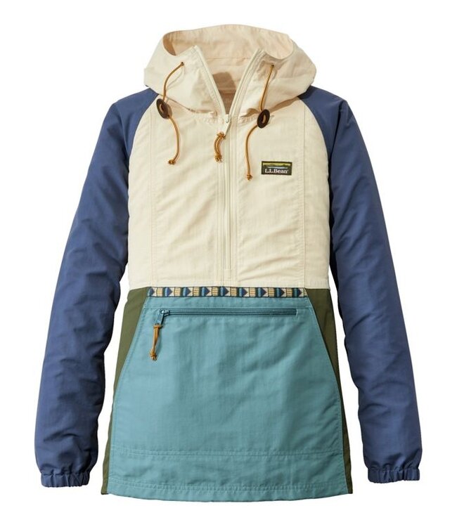L.L.Bean W's Mountain Classic Anorak, Multi-Color