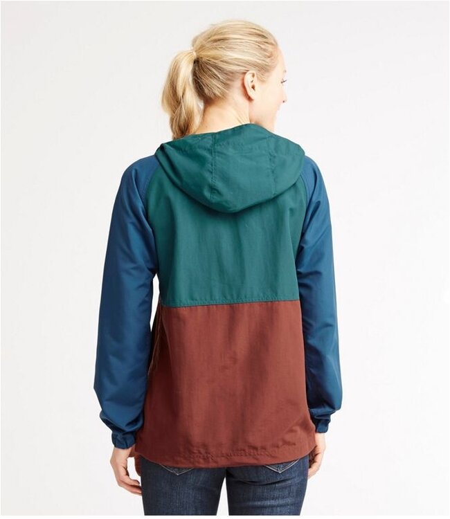 L.L.Bean W's Mountain Classic Anorak, Multi-Color