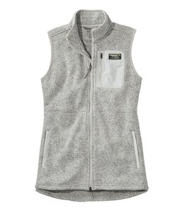 L.L.Bean W's L.L.Bean Sweater Fleece Long Vest