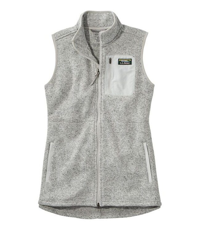 L.L.Bean W's L.L.Bean Sweater Fleece Long Vest