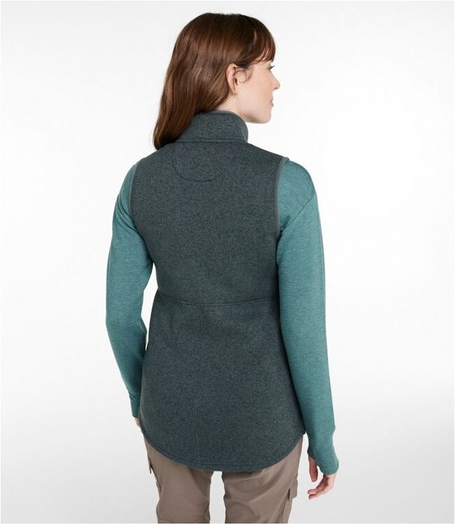 L.L.Bean W's L.L.Bean Sweater Fleece Long Vest
