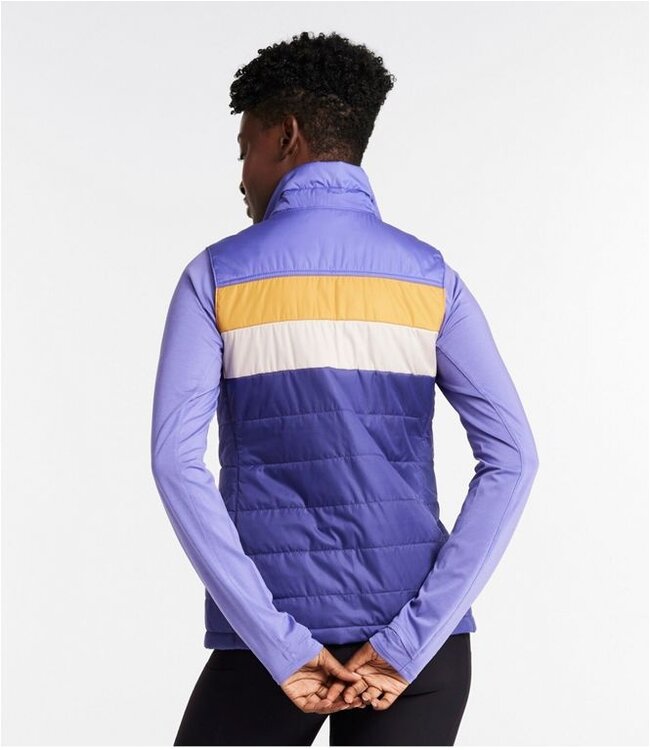 L.L.Bean W's Mountain Classic Puffer Vest, Colorblock