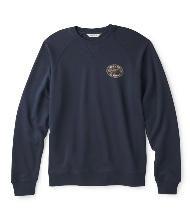 Orvis M's Campfire Crewneck Sweatshirt