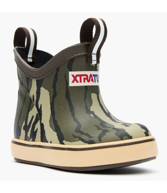 Kids' Mossy Oak® Bottomland Ankle Deck Boot