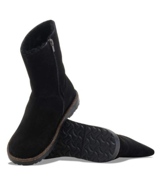 Birkenstock W's Uppsala Zip Shearling Suede Leather