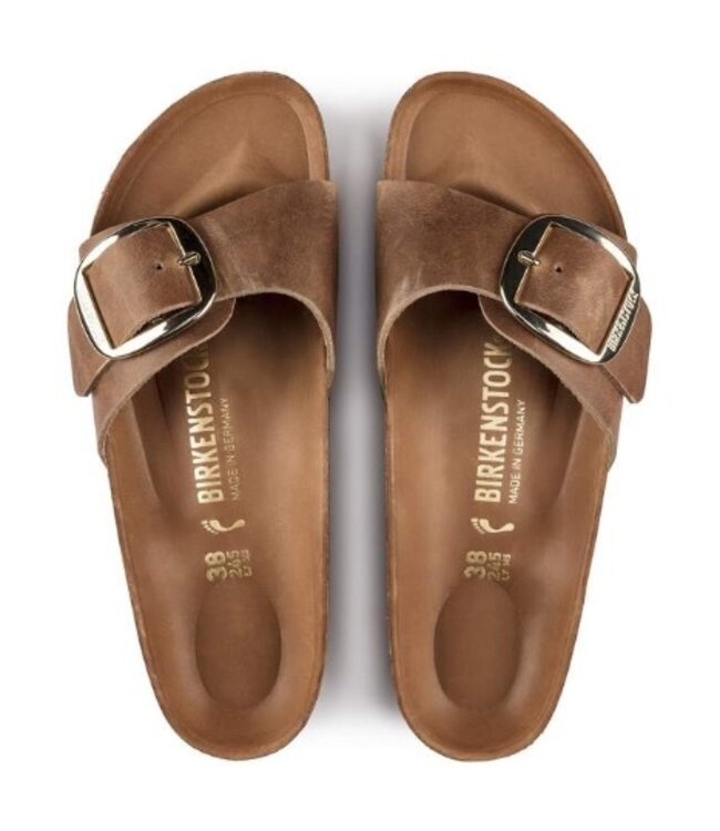 Birkenstock Madrid Big Buckle Oiled Leather