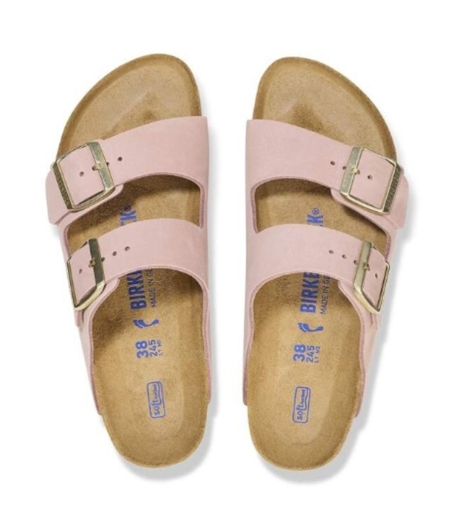 Birkenstock Arizona Soft Footbed Nubuck Leather