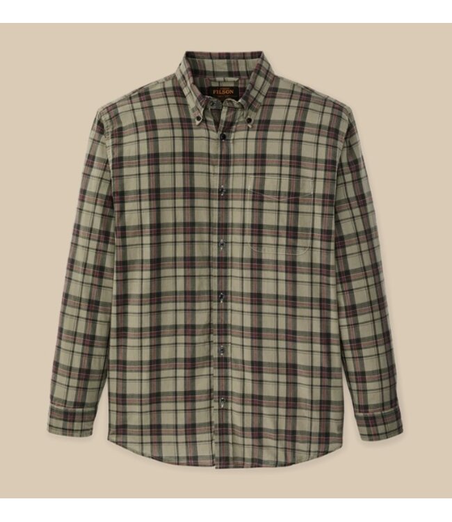 Filson M's Madras Button-Down Shirt