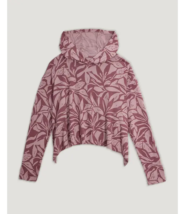 Free Fly W's Bamboo Lightweight Cropped Hoodie