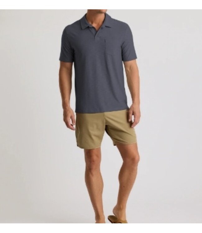 Free Fly M's Bamboo Slub Polo II