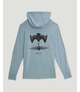 Free Fly Youth Bamboo Shade Graphic Hoodie