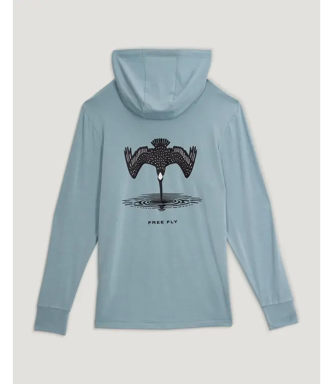 Free Fly Youth Bamboo Shade Graphic Hoodie