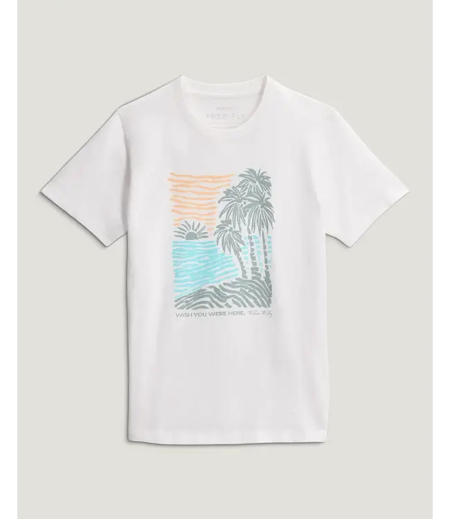 Free Fly Youth Wish You Were Here Tee