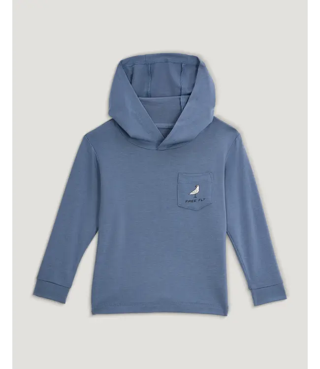 Free Fly Toddler Bamboo Shade Graphic Hoodie