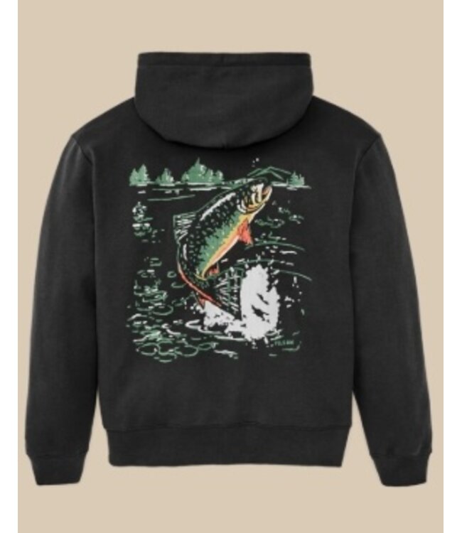 Filson M's Trout Graphic Hoodie