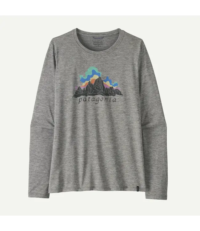 Patagonia W's L/S Capilene® Cool Daily Shirt - Fitz Roy Nimbus