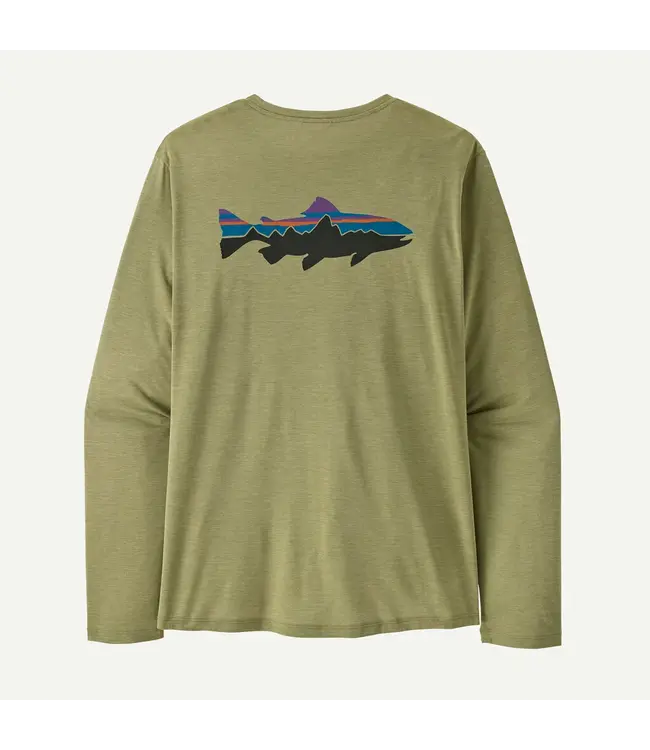 Patagonia M's L/S Capilene® Cool Daily Shirt - Fitz Roy Trout