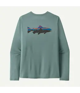Patagonia M's L/S Capilene® Cool Daily Shirt - Fitz Roy Trout