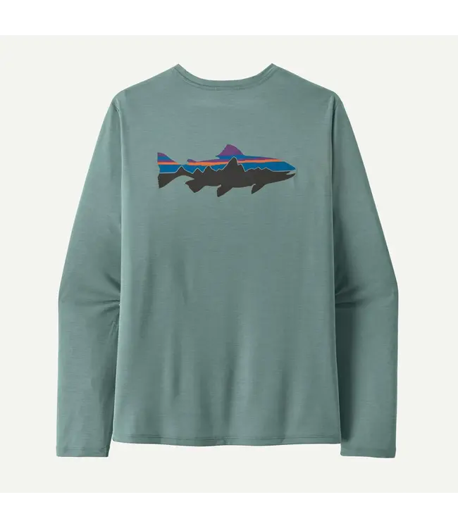 Patagonia M's L/S Capilene® Cool Daily Shirt - Fitz Roy Trout
